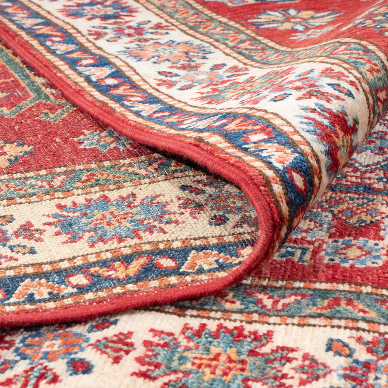 Tapis de couloir Tapis Ziegler - Kazak - 302 x 80 cm - rouge
