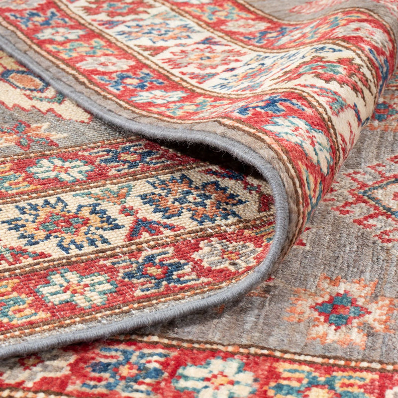 Tapis de couloir Tapis Ziegler - Kazak - 294 x 80 cm - beige foncé