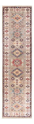 Tapis de couloir Tapis Ziegler - Kazak - 317 x 81 cm - gris clair