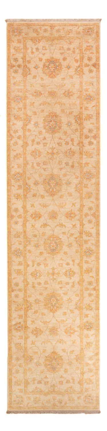 Tapis de couloir Tapis Ziegler - 345 x 82 cm - beige clair