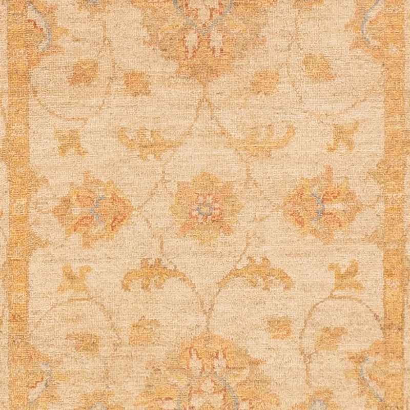 Tapis de couloir Tapis Ziegler - 345 x 82 cm - beige clair