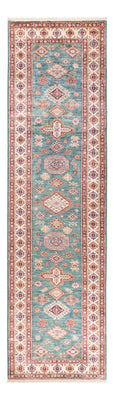 Tapis de couloir Tapis Ziegler - Kazak - 303 x 80 cm - turquoise