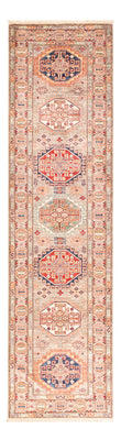 Tapis de couloir Tapis Ziegler - Kazak - 303 x 84 cm - saumon