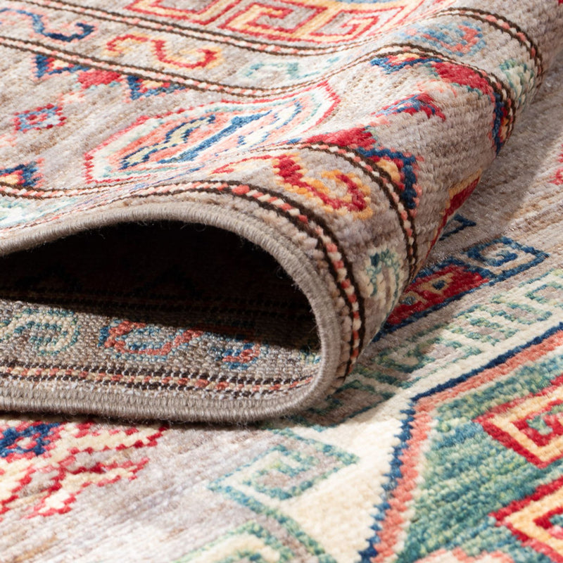 Tapis de couloir Tapis Ziegler - Kazak - 303 x 84 cm - saumon