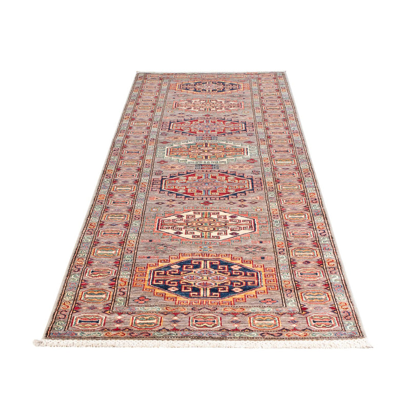 Tapis de couloir Tapis Ziegler - Kazak - 303 x 84 cm - saumon
