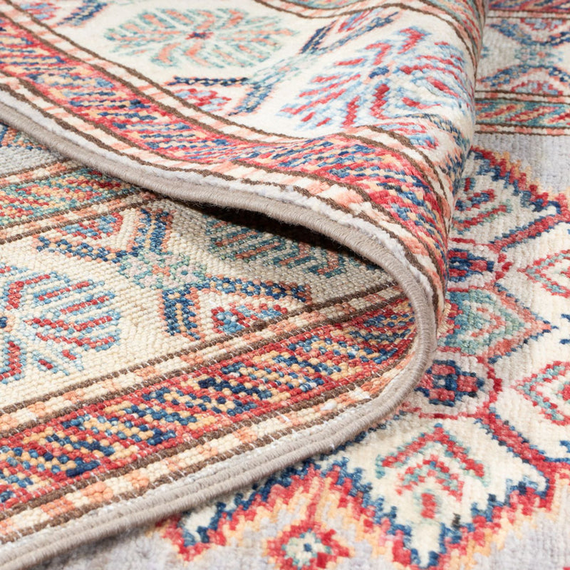 Tapis de couloir Tapis Ziegler - Kazak - 305 x 80 cm - marron clair