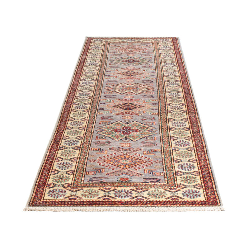 Tapis de couloir Tapis Ziegler - Kazak - 305 x 80 cm - marron clair