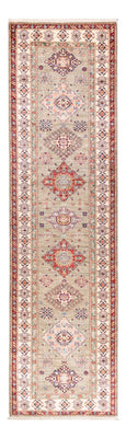 Tapis de couloir Tapis Ziegler - Kazak - 301 x 81 cm - marron clair