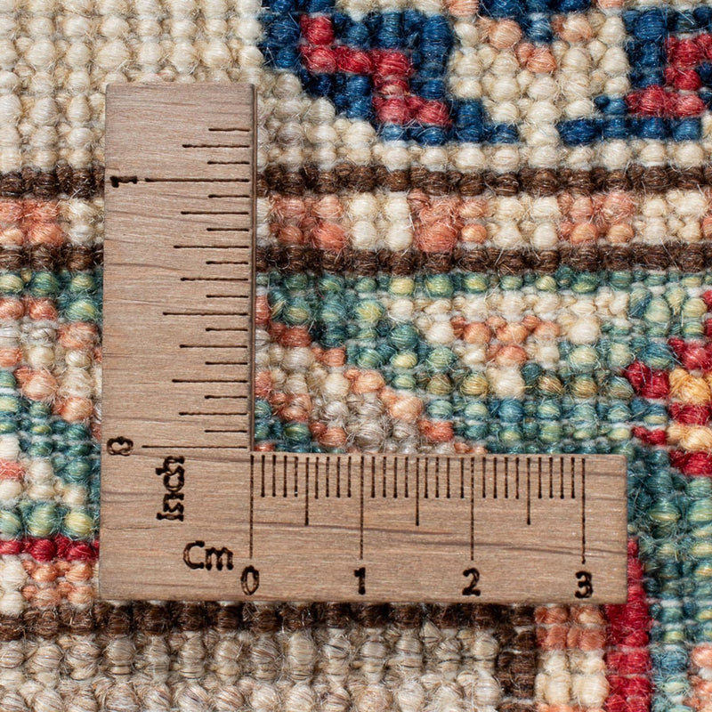 Tapis de couloir Tapis Ziegler - Kazak - 301 x 81 cm - marron clair