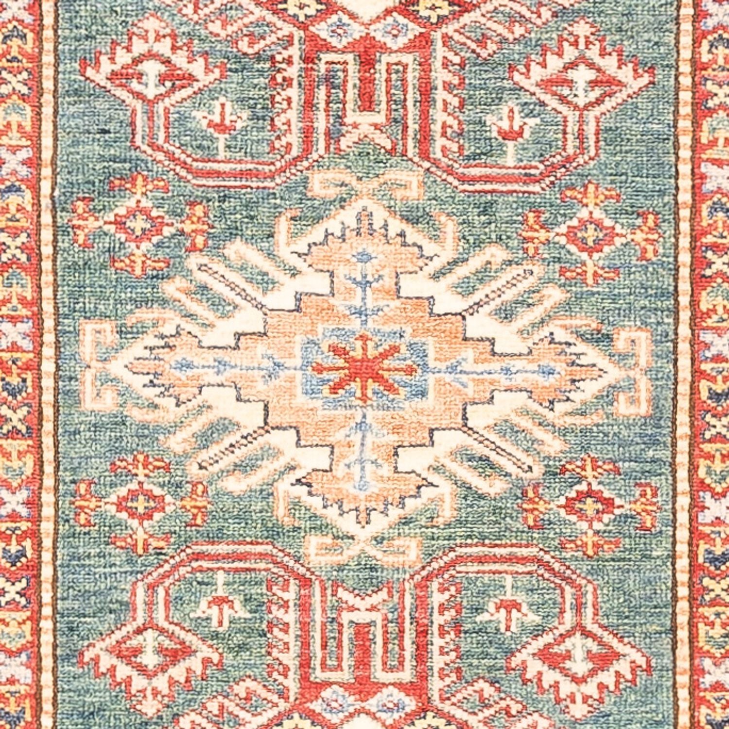 Tapis de couloir Tapis Ziegler - Kazak - 298 x 82 cm - multicolore