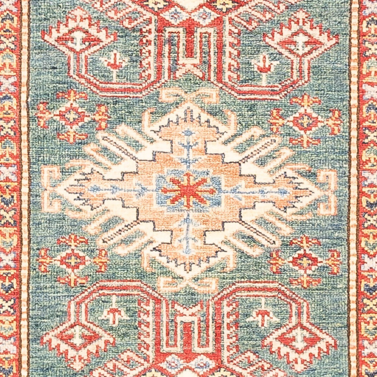 Tapis de couloir Tapis Ziegler - Kazak - 298 x 82 cm - multicolore