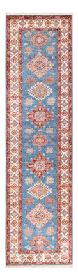 Tapis de couloir Tapis Ziegler - Kazak - 305 x 79 cm - bleu