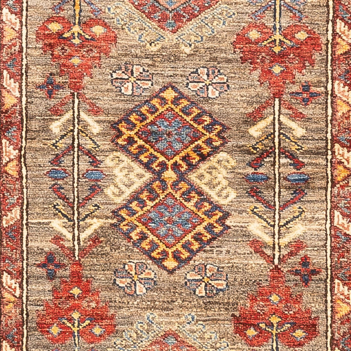 Tapis de couloir Tapis Ziegler - Kazak - 317 x 78 cm - multicolore