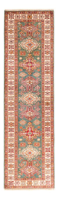 Tapis de couloir Tapis Ziegler - Kazak - 298 x 81 cm - vert