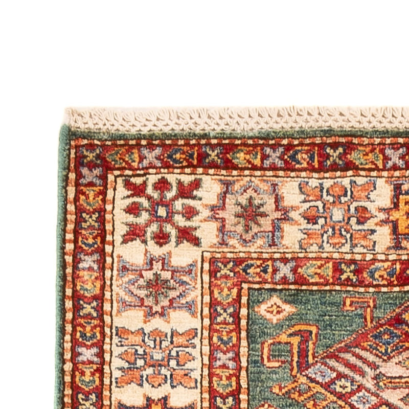 Tapis de couloir Tapis Ziegler - Kazak - 298 x 81 cm - vert