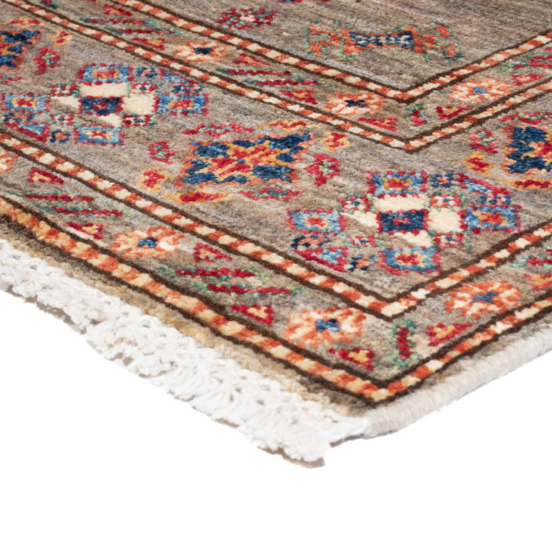 Tapis de couloir Tapis Ziegler - Kazak - 297 x 79 cm - beige foncé