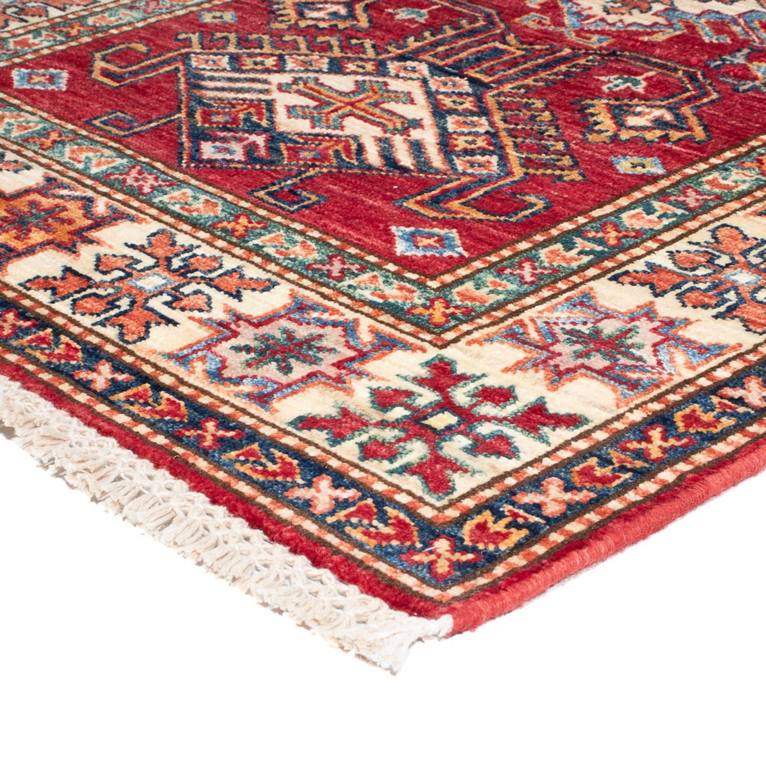 Tapis de couloir Tapis Ziegler - Kazak - 299 x 77 cm - rouge