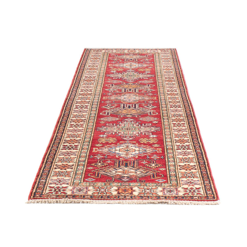 Tapis de couloir Tapis Ziegler - Kazak - 299 x 77 cm - rouge