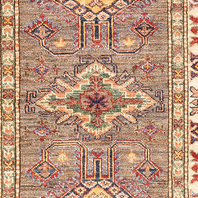 Tapis de couloir Tapis Ziegler - Kazak - 305 x 79 cm - beige foncé