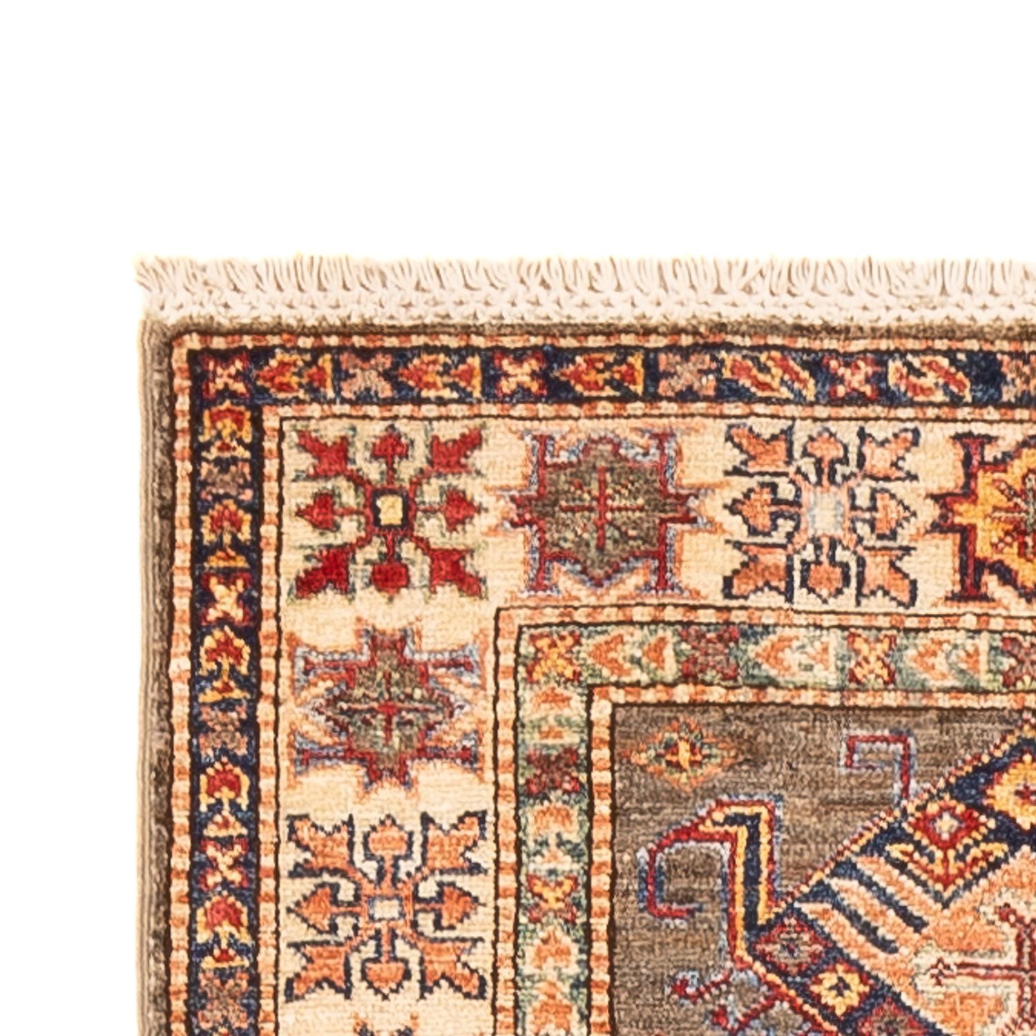 Tapis de couloir Tapis Ziegler - Kazak - 305 x 79 cm - beige foncé