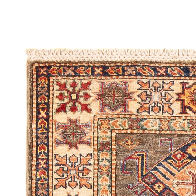 Tapis de couloir Tapis Ziegler - Kazak - 305 x 79 cm - beige foncé