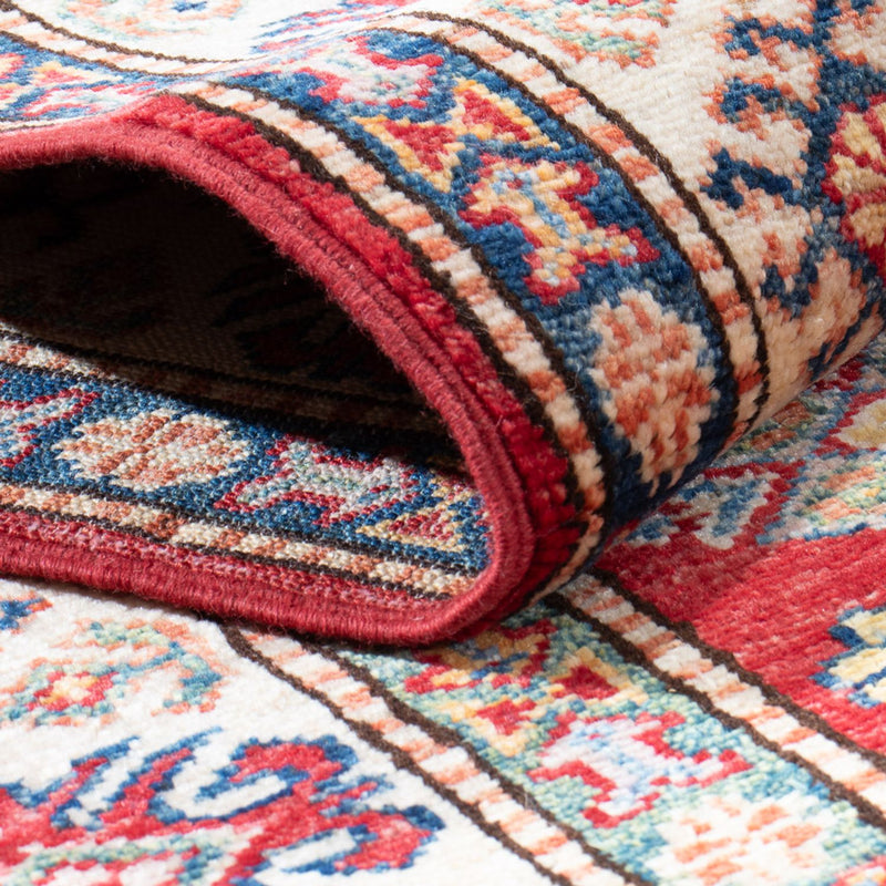 Tapis de couloir Tapis Ziegler - Kazak - 307 x 83 cm - rouge