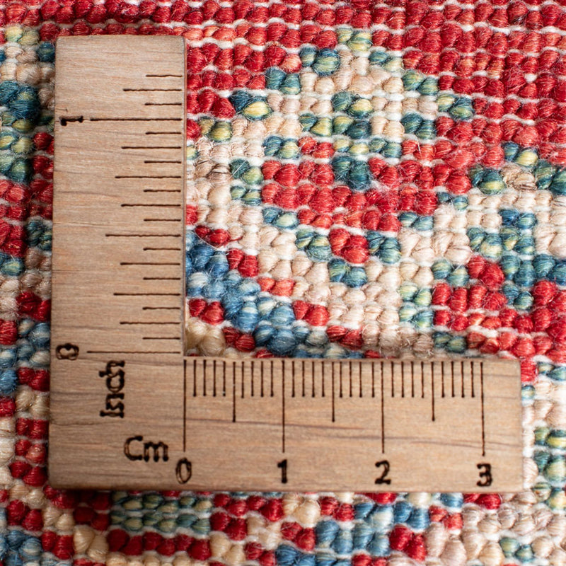 Tapis de couloir Tapis Ziegler - Kazak - 307 x 83 cm - rouge