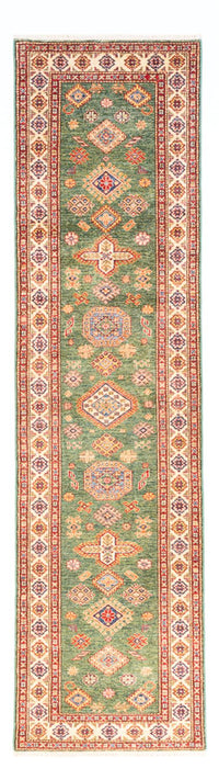 Tapis de couloir Tapis Ziegler - Kazak - 295 x 76 cm - vert