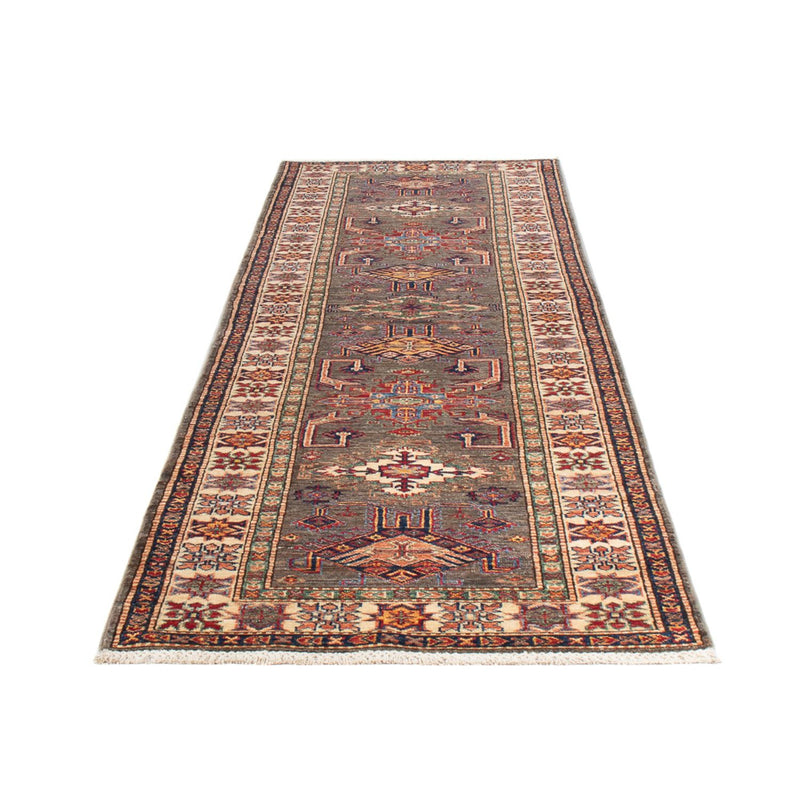 Tapis de couloir Tapis Ziegler - Kazak - 308 x 80 cm - beige foncé