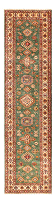 Tapis de couloir Tapis Ziegler - Kazak - 302 x 78 cm - vert