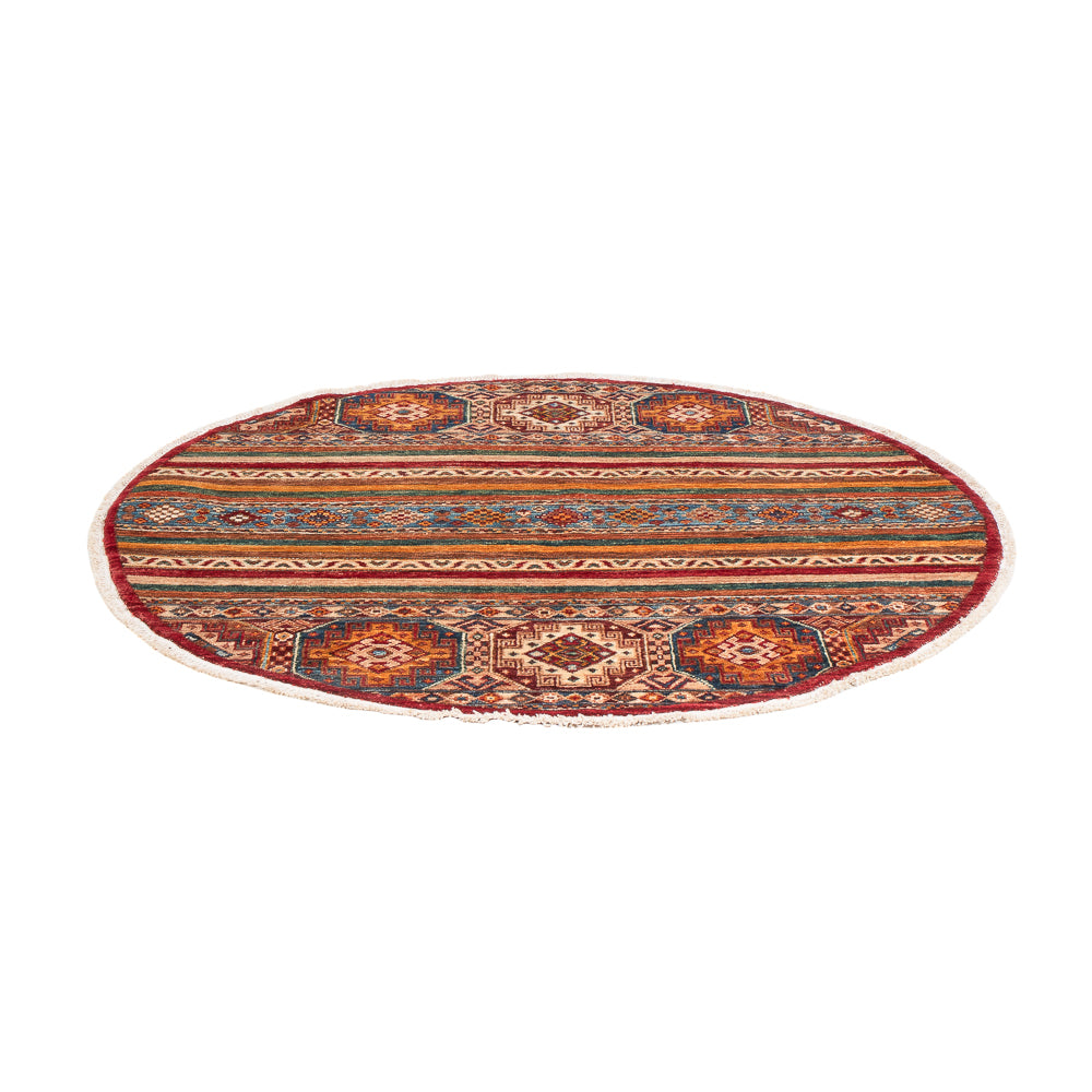 Tapis Ziegler - Shal ronde  - 124 x 118 cm - multicolore
