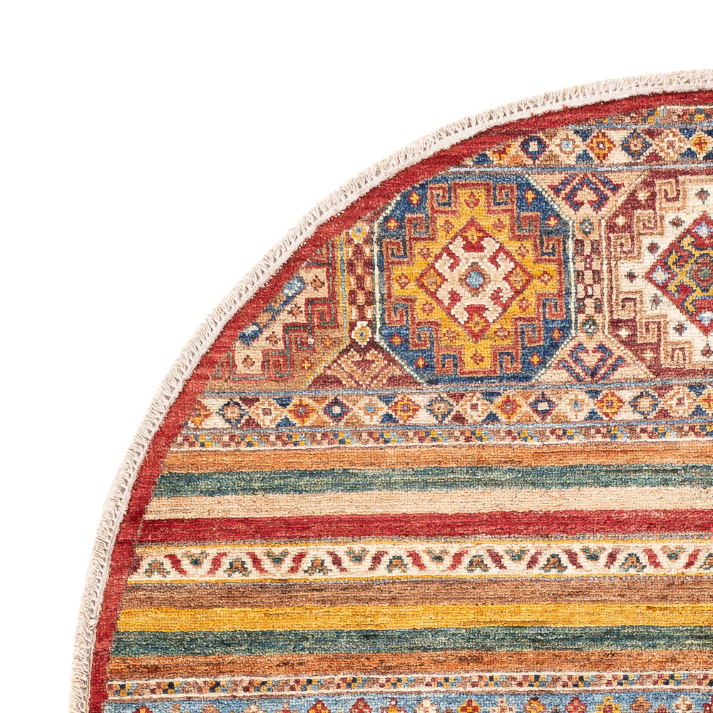 Tapis Ziegler - Shal ronde  - 124 x 116 cm - multicolore