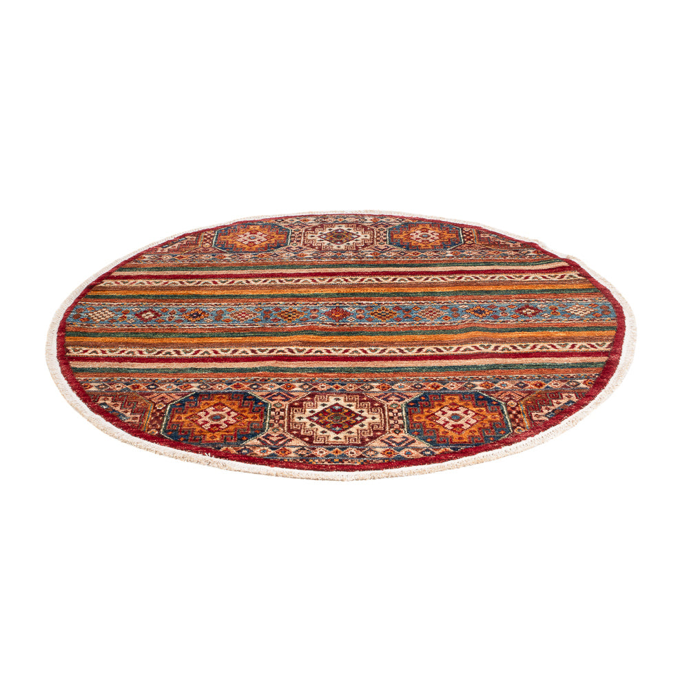 Tapis Ziegler - Shal ronde  - 123 x 115 cm - multicolore