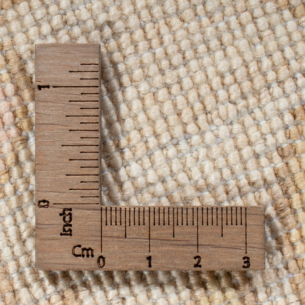 Tapis Ziegler ronde  - 247 x 248 cm - bleu pétrole