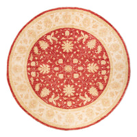 Tapis Ziegler ronde  - 247 x 247 cm - rouge