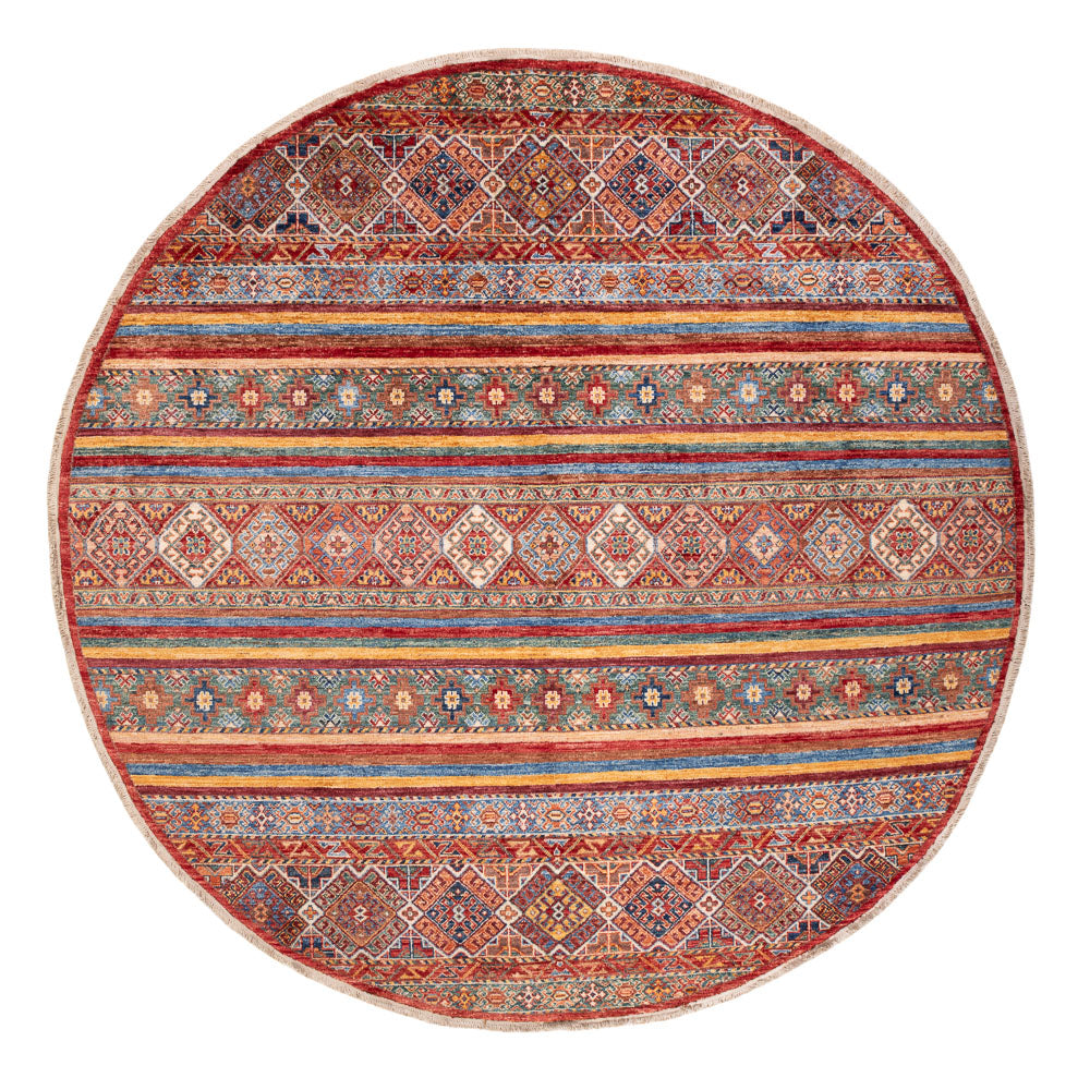 Tapis Ziegler - Shal ronde  - 195 x 199 cm - multicolore