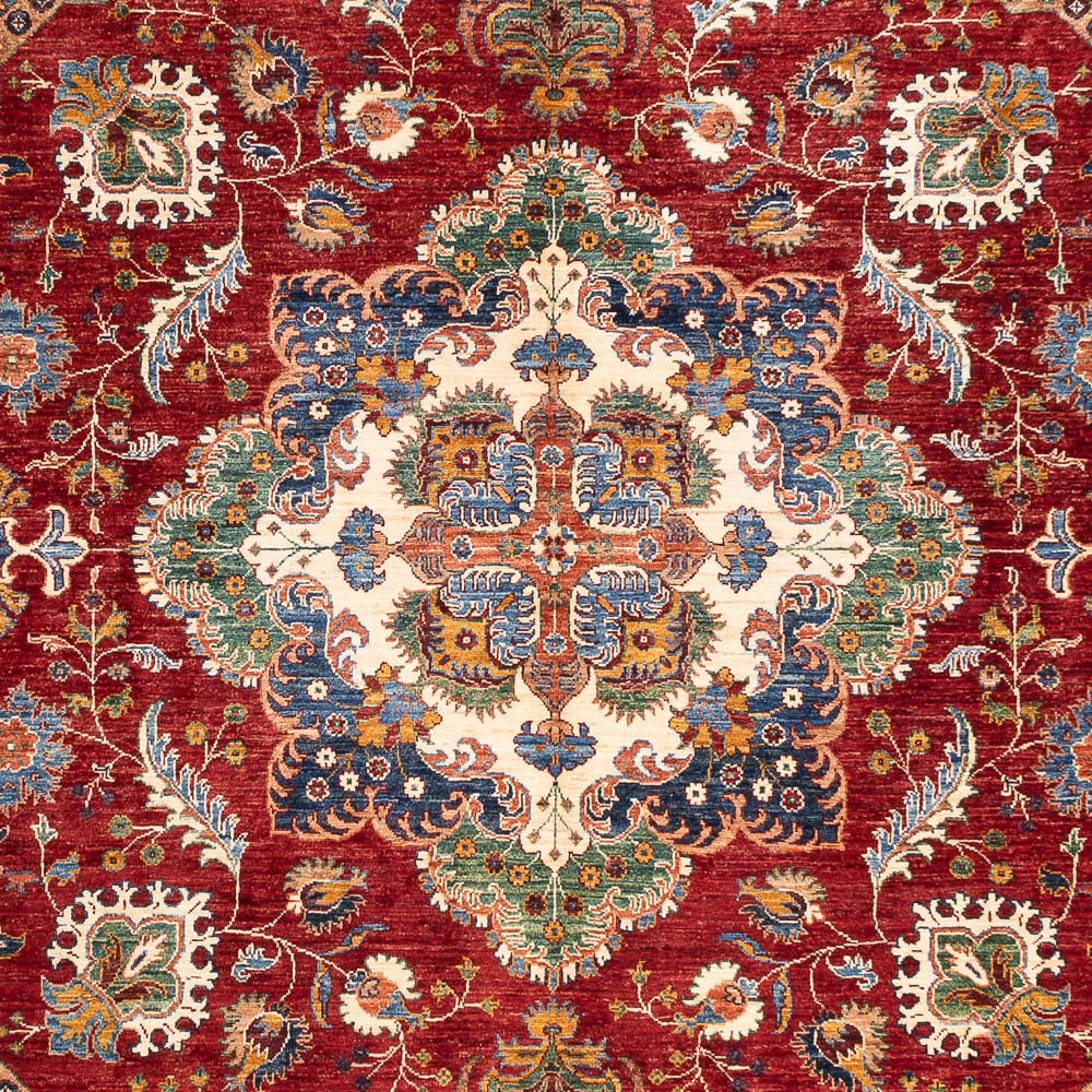 Tapis Ziegler - Kazak ronde  - 302 x 297 cm - multicolore
