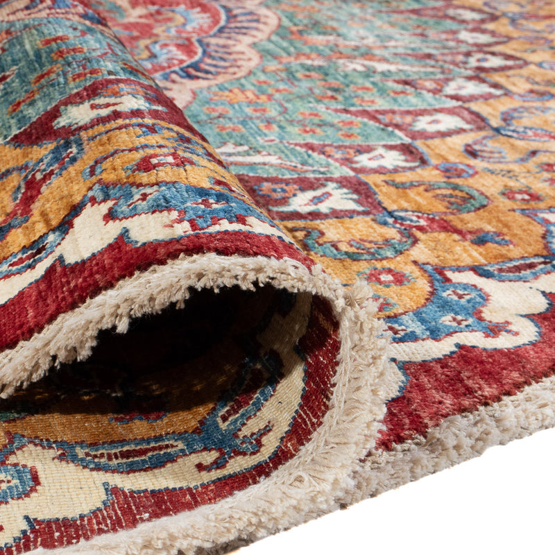 Tapis Ziegler - Kazak ronde  - 268 x 270 cm - multicolore