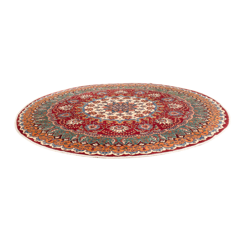 Tapis Ziegler - Kazak ronde  - 268 x 270 cm - multicolore