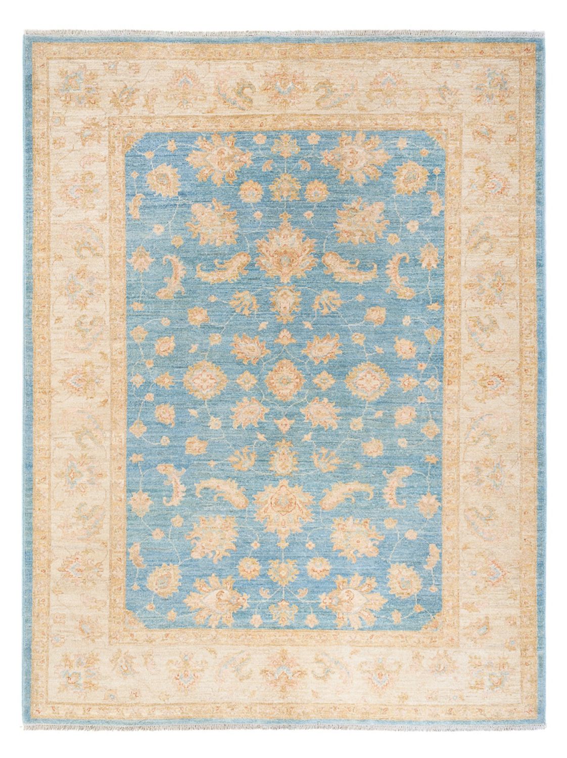Tapis Ziegler - 236 x 176 cm - bleu