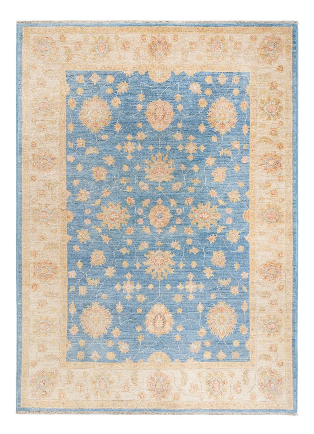 Tapis Ziegler - 238 x 169 cm - bleu