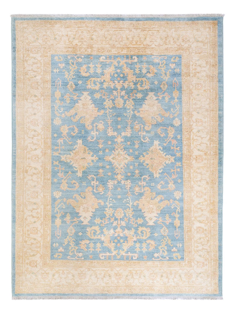 Tapis Ziegler - 240 x 178 cm - bleu