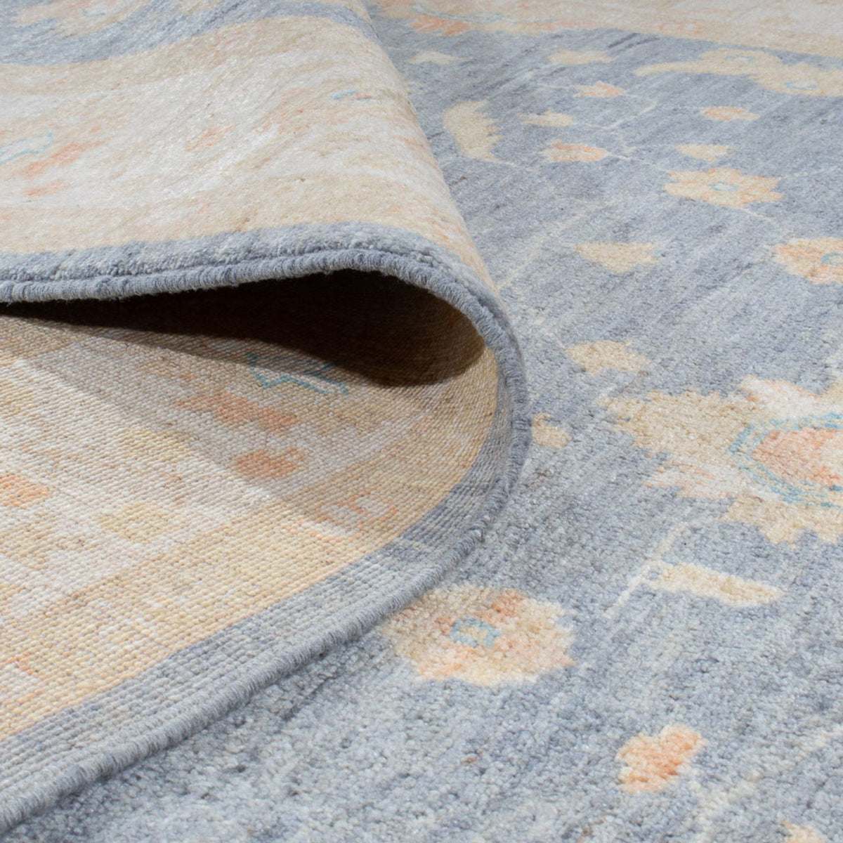 Tapis Ziegler - 236 x 173 cm - bleu de mer