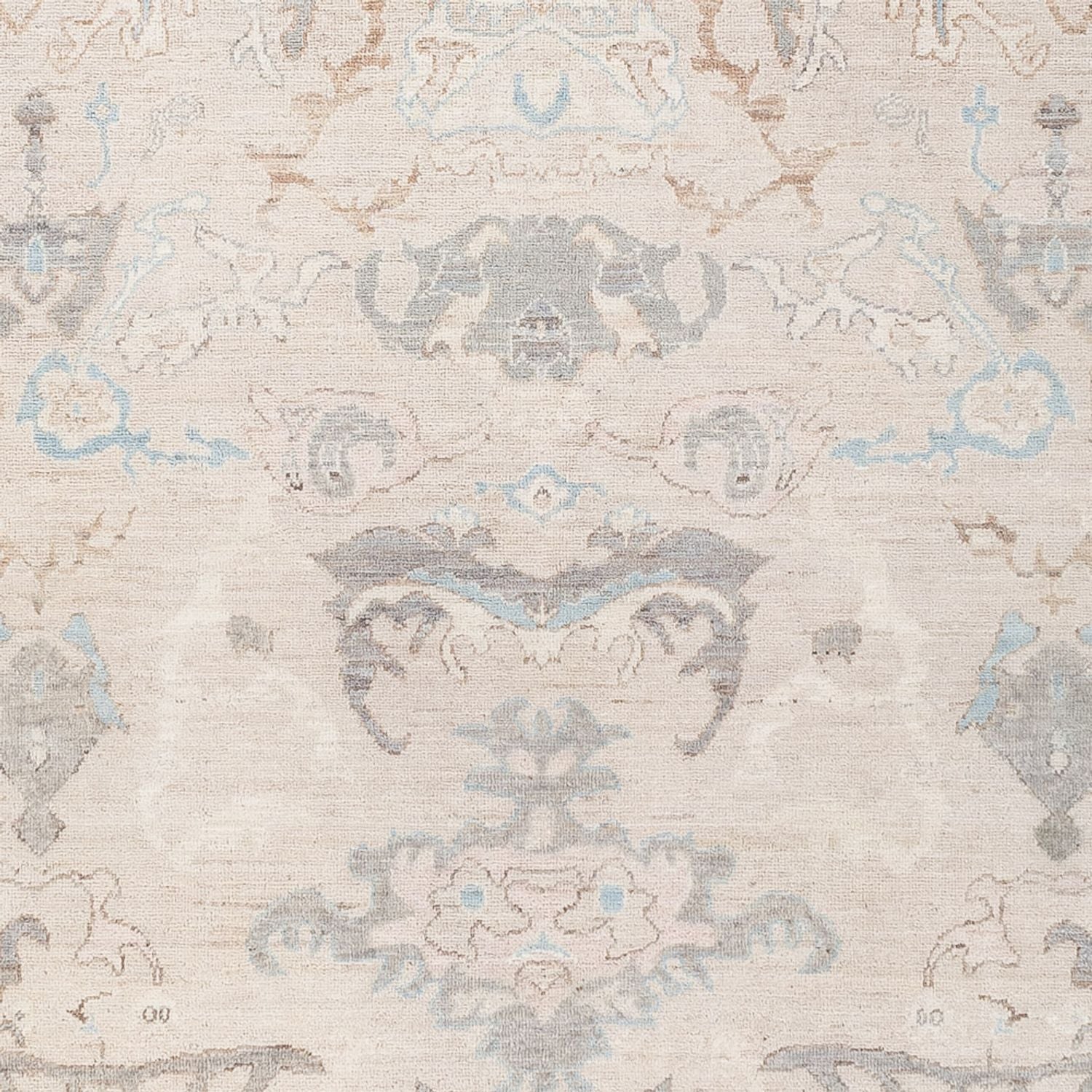 Tapis Ziegler - Usak - 236 x 176 cm - gris clair