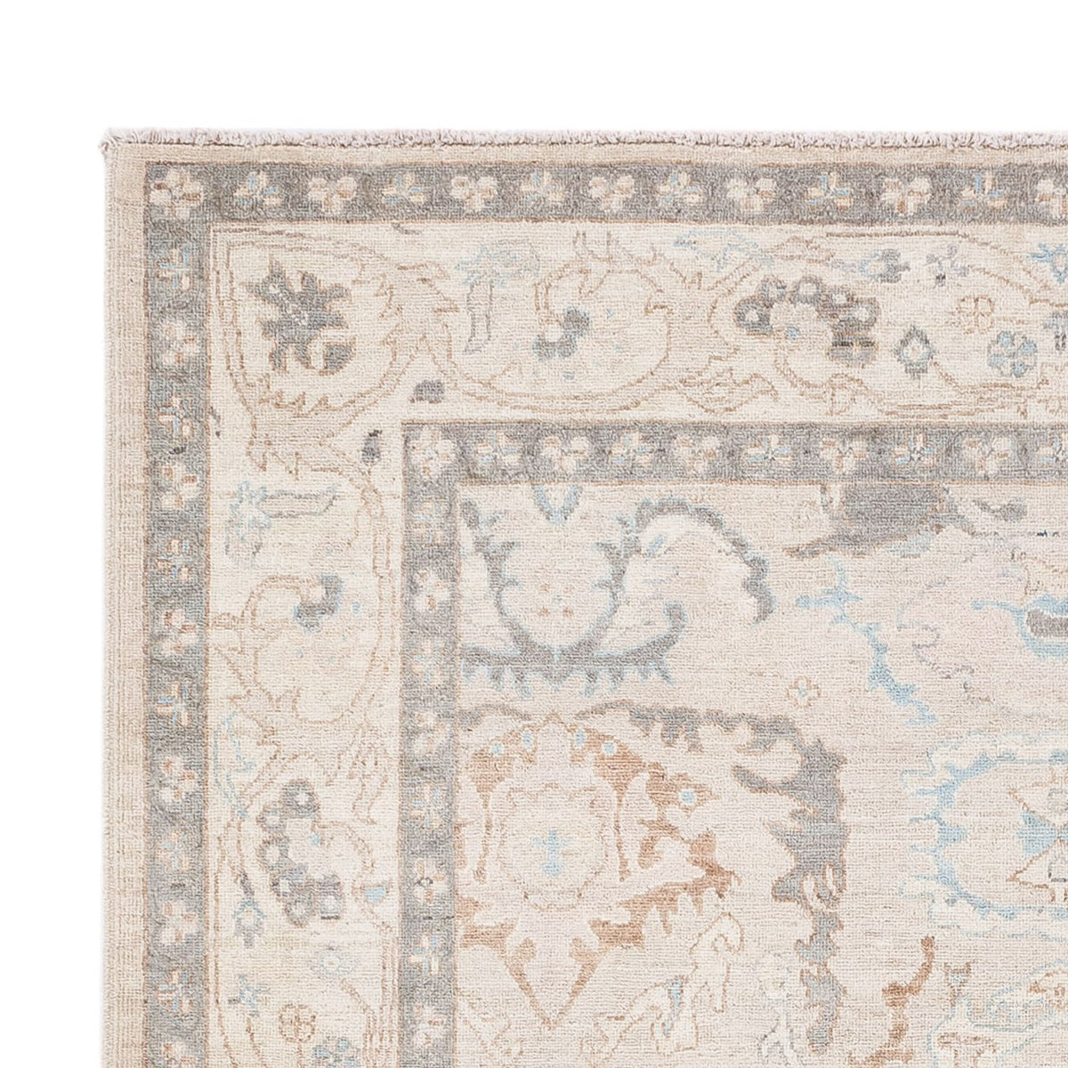 Tapis Ziegler - Usak - 236 x 176 cm - gris clair