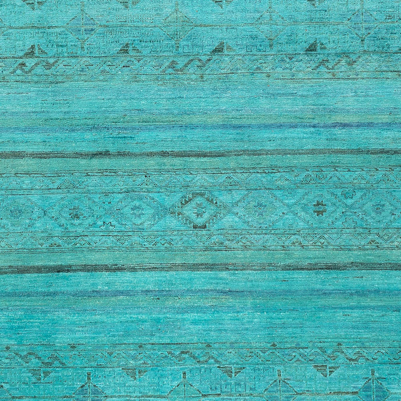 Tapis Ziegler - Moderne - Vintage/Overdyed - 248 x 202 cm - turquoise