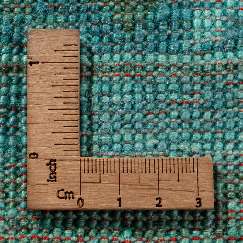 Tapis Ziegler - Moderne - Vintage/Overdyed - 248 x 202 cm - turquoise