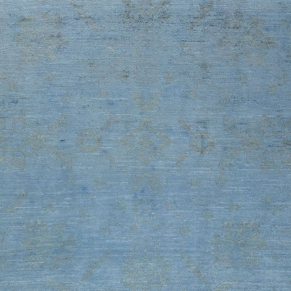Tapis Ziegler - Moderne - Vintage/Overdyed - 231 x 169 cm - bleu de mer