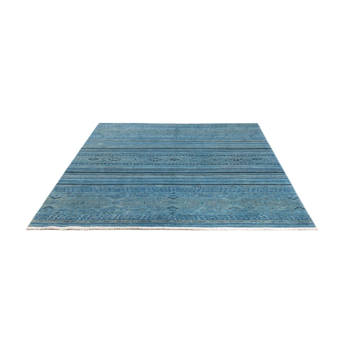 Tapis Ziegler - Moderne - 241 x 170 cm - bleu de mer