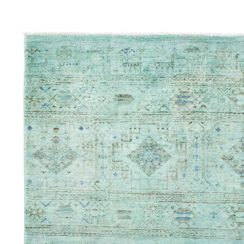 Tapis Ziegler - Moderne - 237 x 164 cm - turquoise